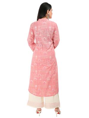 pastel kurta palazzo set - 17011762 - Standard Image - 3