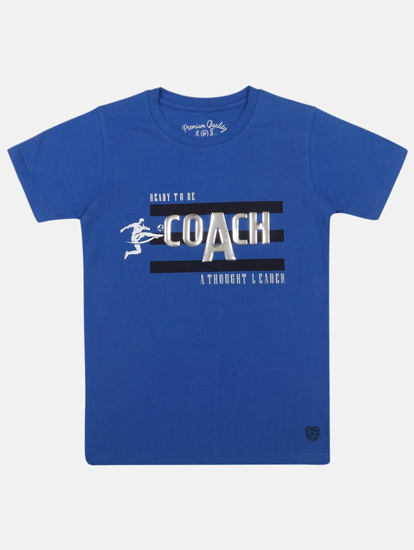 blue cotton tshirt - 17011849 - Zoom Image - 1