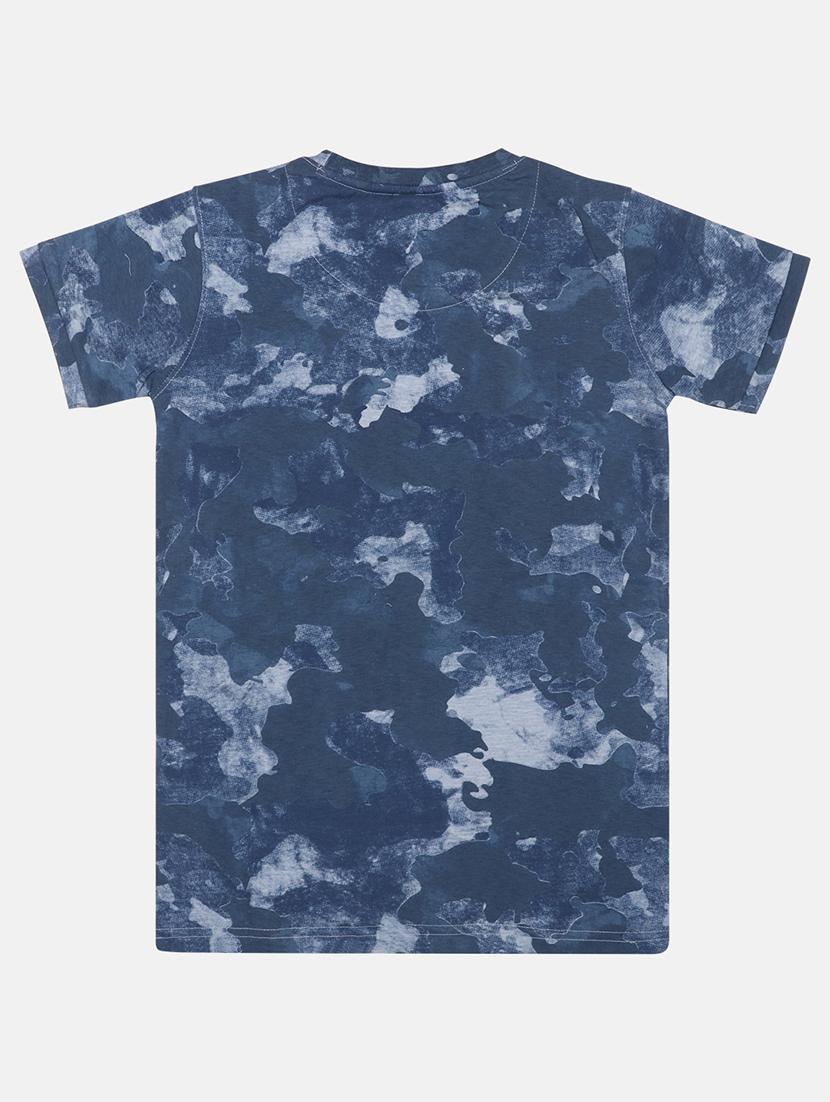 blue cotton tshirt - 17011855 - Zoom Image - 2