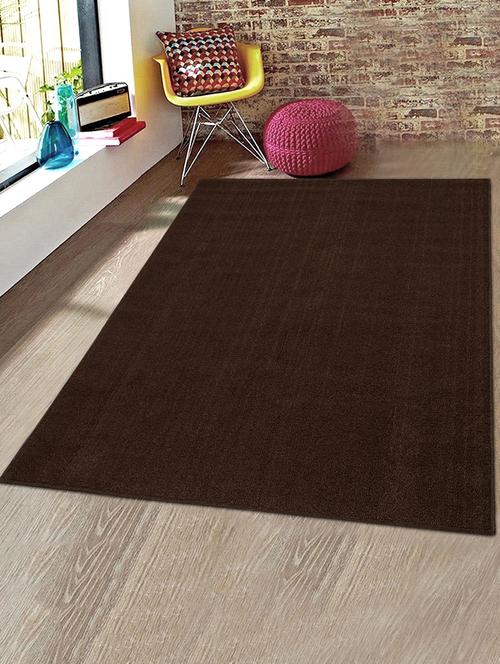 solid brown polypropylene anti-slip carpet - 17012064 - Standard Image - 1