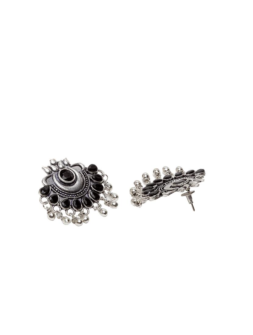black brass drop earring - 17012297 - Zoom Image - 3
