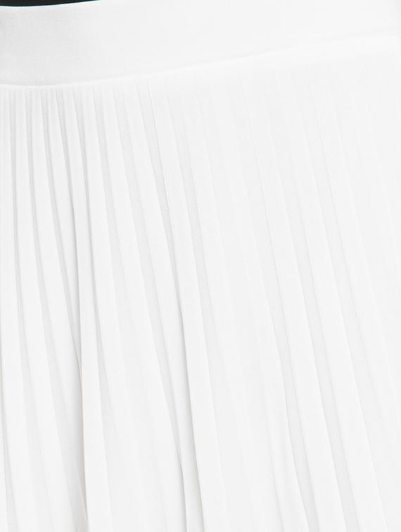 high rise laced hem a-line skirt - 17012428 - Zoom Image - 5