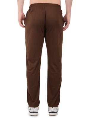 brown side striped full length track pant - 17012798 - Standard Image - 3