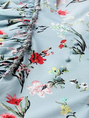 purist blue frill detail floral top - 17013022 - Standard Image - 5