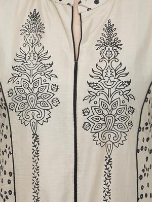 printed a-line kurta - 17013088 - Standard Image - 4