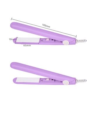 adbeni beauty mini hair straightener for women pack of 1,(purple) - 17013387 - Standard Image - 2