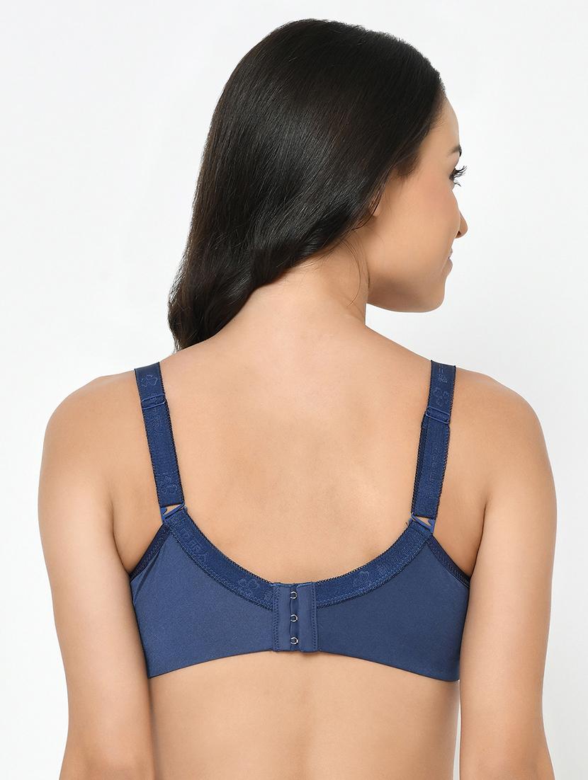 lace insert t-shirt bra - 17013688 - Zoom Image - 3