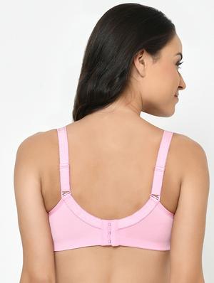 lace insert t-shirt bra - 17013690 - Standard Image - 3
