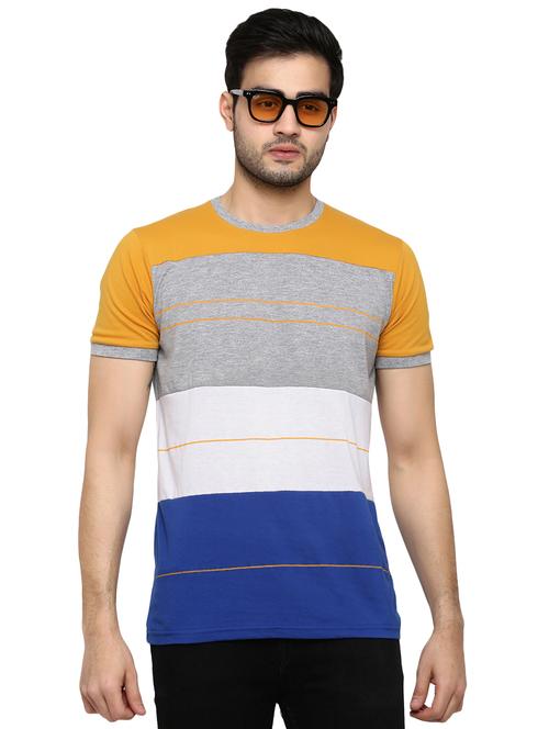 multi color block t-shirt - 17013780 - Standard Image - 1
