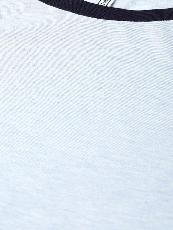 color block raglan sleeved tee - 17013875 - Zoom Image - 4