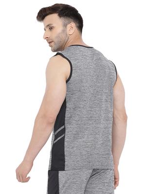 light grey solid t-shirt - 17014236 - Standard Image - 3