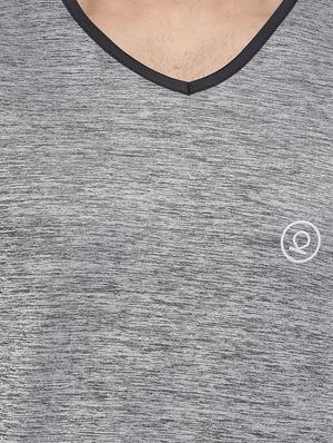 light grey solid t-shirt - 17014236 - Standard Image - 5