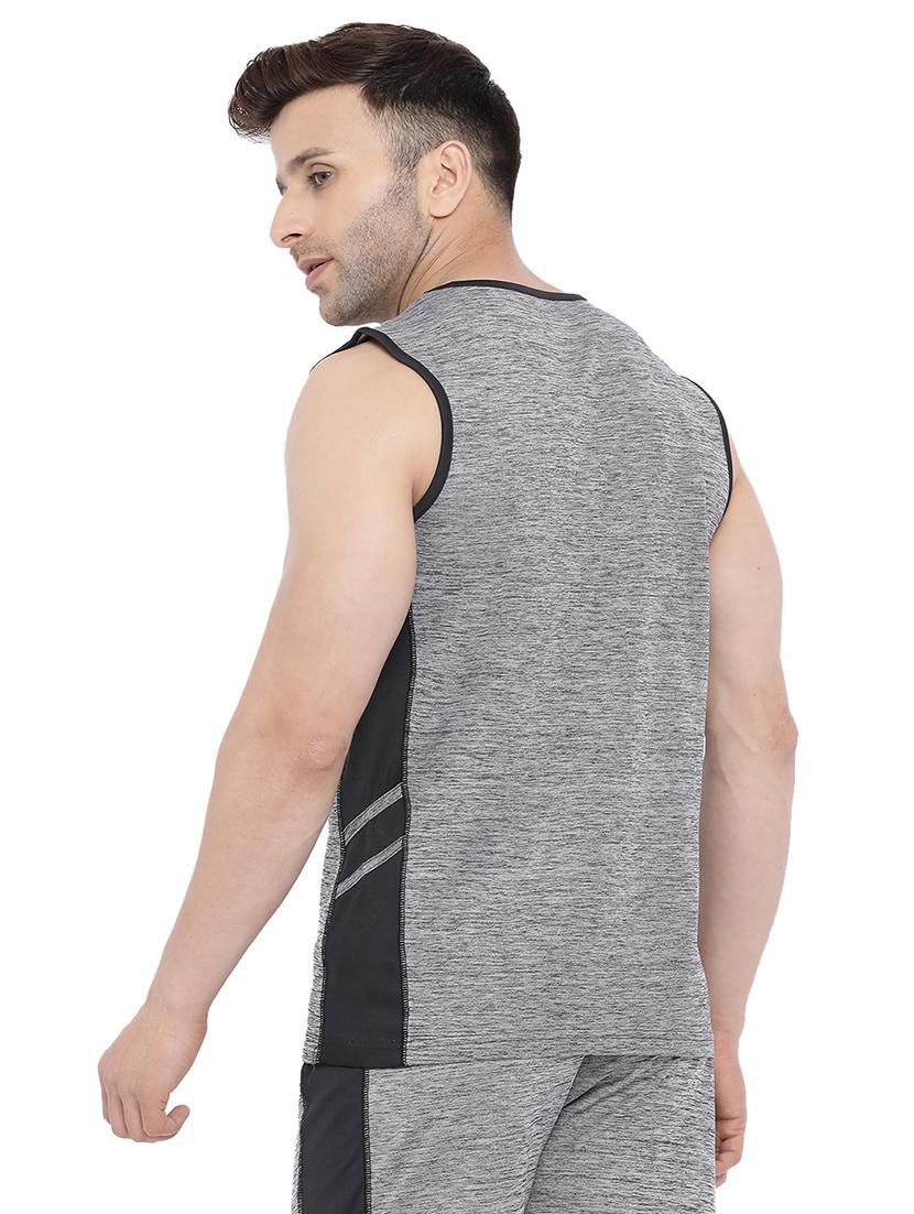 light grey solid t-shirt - 17014236 - Zoom Image - 3