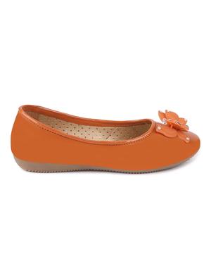 orange slip on ballerinas - 17014411 - Standard Image - 2