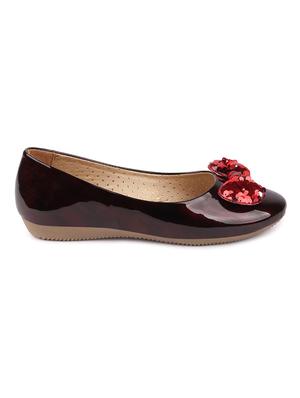 brown slip on ballerinas - 17014414 - Standard Image - 2