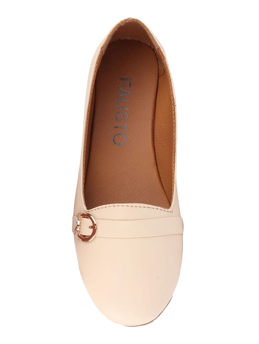 white slip on ballerinas - 17014416 - Zoom Image - 3