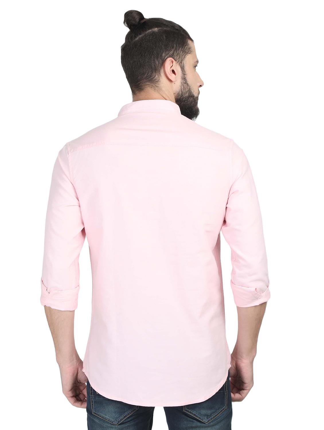 pink solid short kurta - 17014605 - Zoom Image - 3