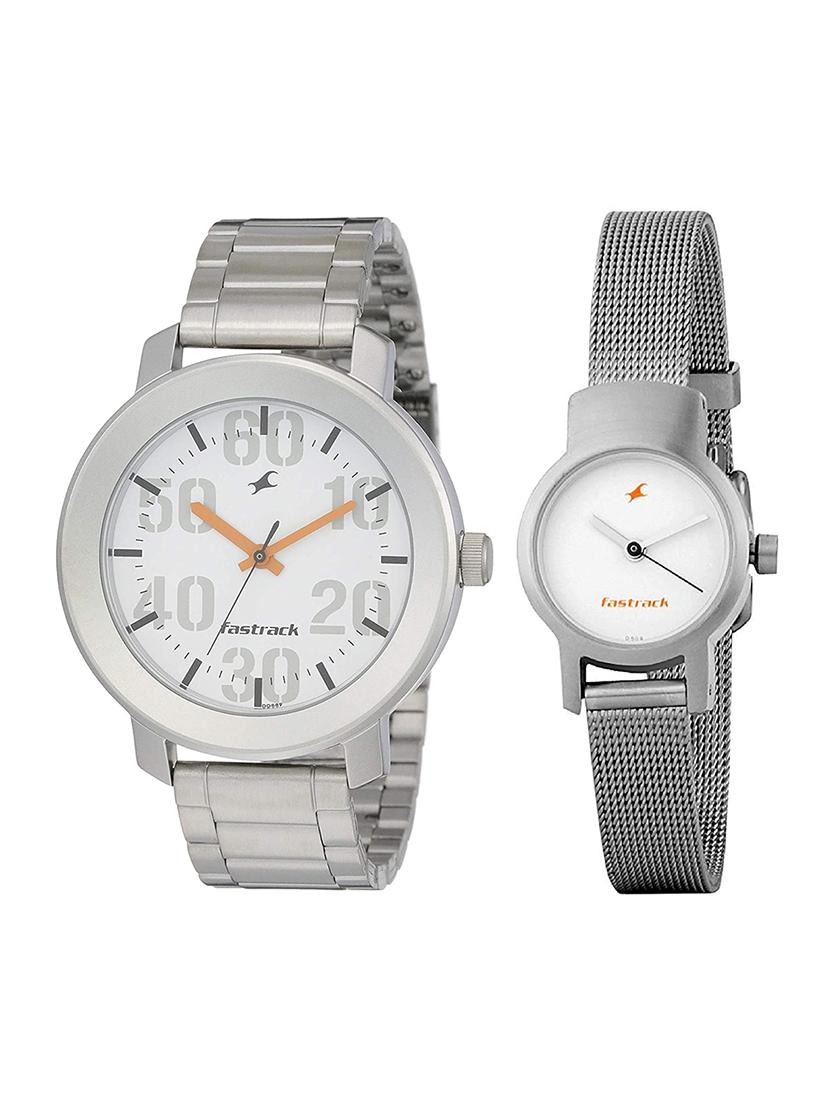 fastrack combo watches ( 3121sm01+2298sm02 ) - 17015029 - Zoom Image - 1