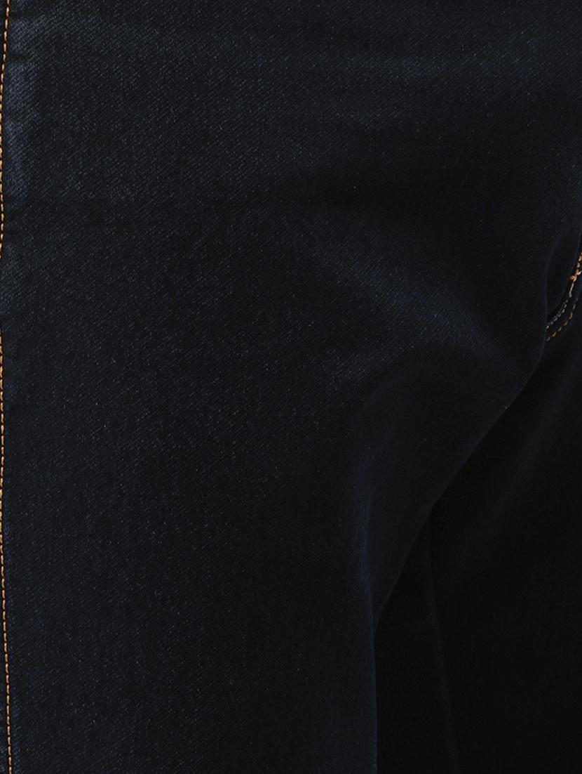 dark blue plain denim jeans - 17015232 - Zoom Image - 5