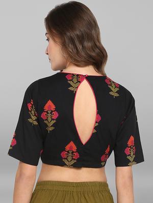 floral printed blouse - 17015393 - Standard Image - 3