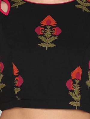 floral printed blouse - 17015393 - Standard Image - 5