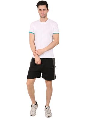 black side taped shorts - 17015659 - Standard Image - 4