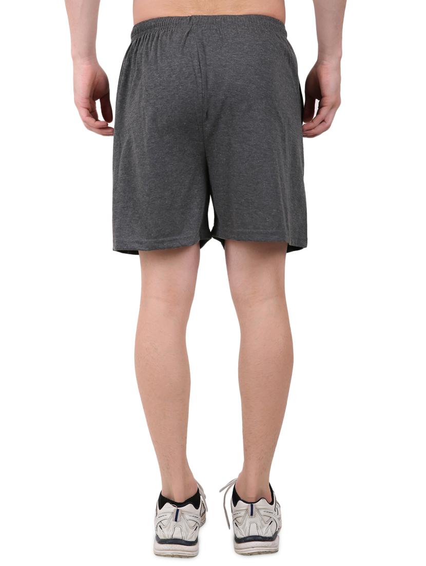 grey side taped shorts - 17015660 - Zoom Image - 3