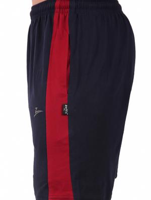 navy blue side taped shorts - 17015662 - Standard Image - 5
