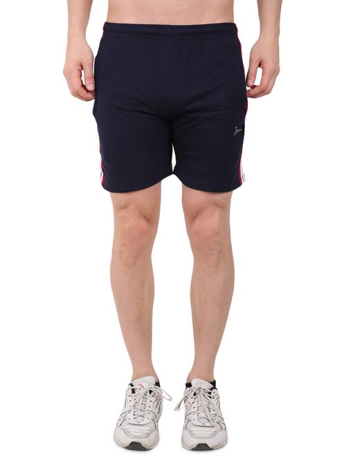 navy blue side striped shorts - 17015666 -  Standard Image - 0