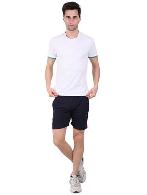 navy blue side striped shorts - 17015666 - Standard Image - 4