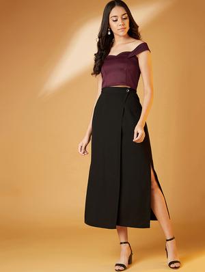 off shoulder crop top - 17016310 - Standard Image - 4
