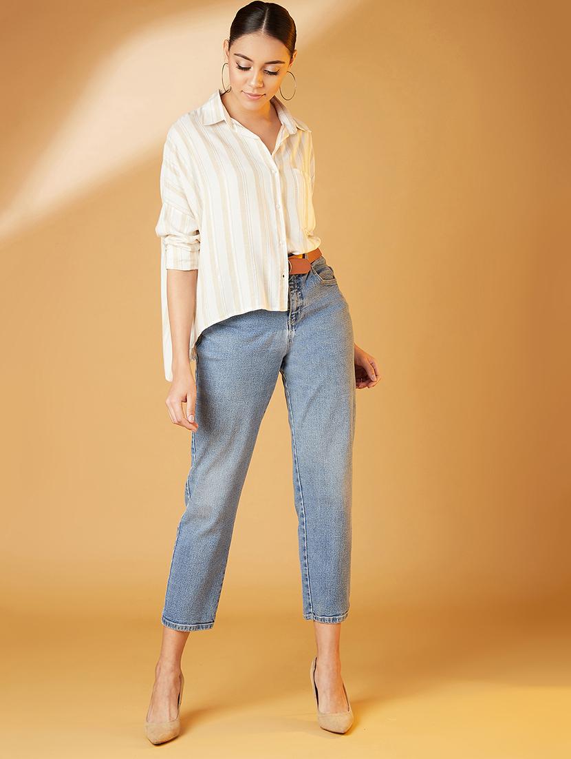boxy high-low shirt - 17016324 - Zoom Image - 4