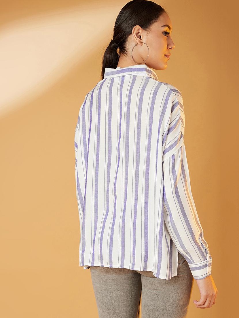 boxy high-low shirt - 17016325 - Zoom Image - 3