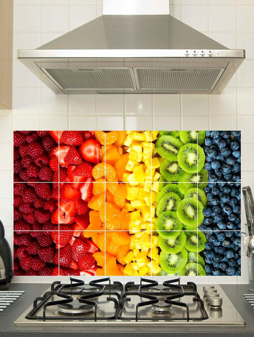 waterproof kitchen fruits mixture wallpaper/wall sticker - 17016598 - Zoom Image - 2