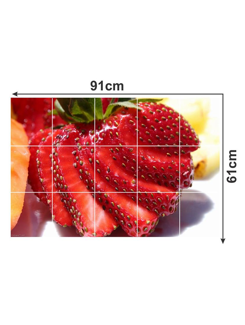 waterproof kitchen strawberry wallpaper/wall sticker - 17016599 - Zoom Image - 3
