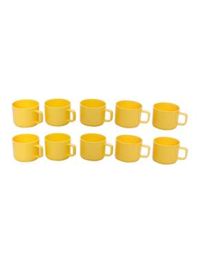 stylish trendy cup yellow (pack of 10) - 17017251 - Standard Image - 2