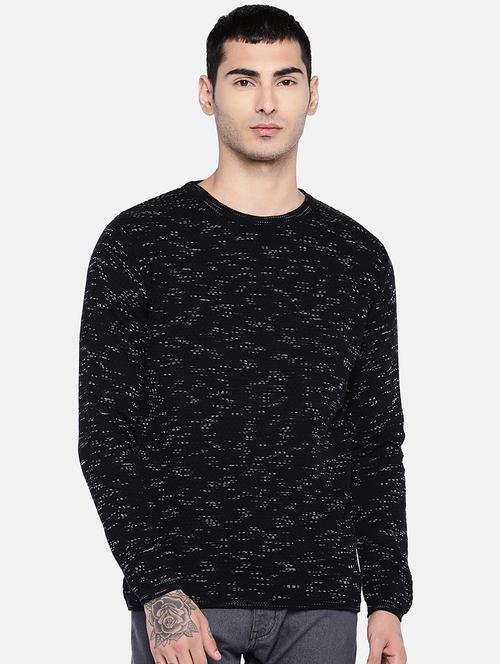 black self design pullover - 17018277 - Very Small Image - 1