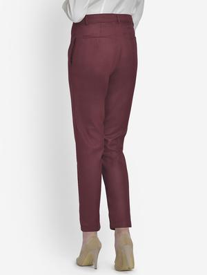 mid rise flat front trouser - 17018783 - Standard Image - 4