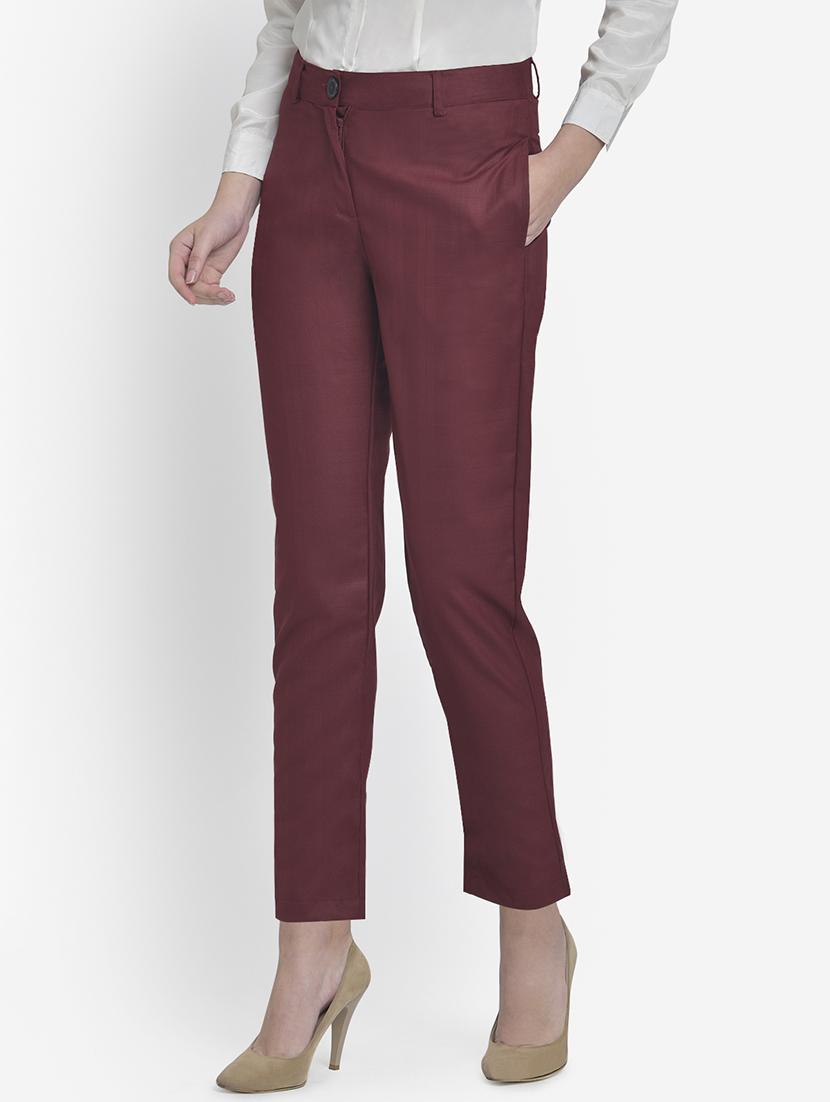 mid rise flat front trouser - 17018783 - Zoom Image - 3