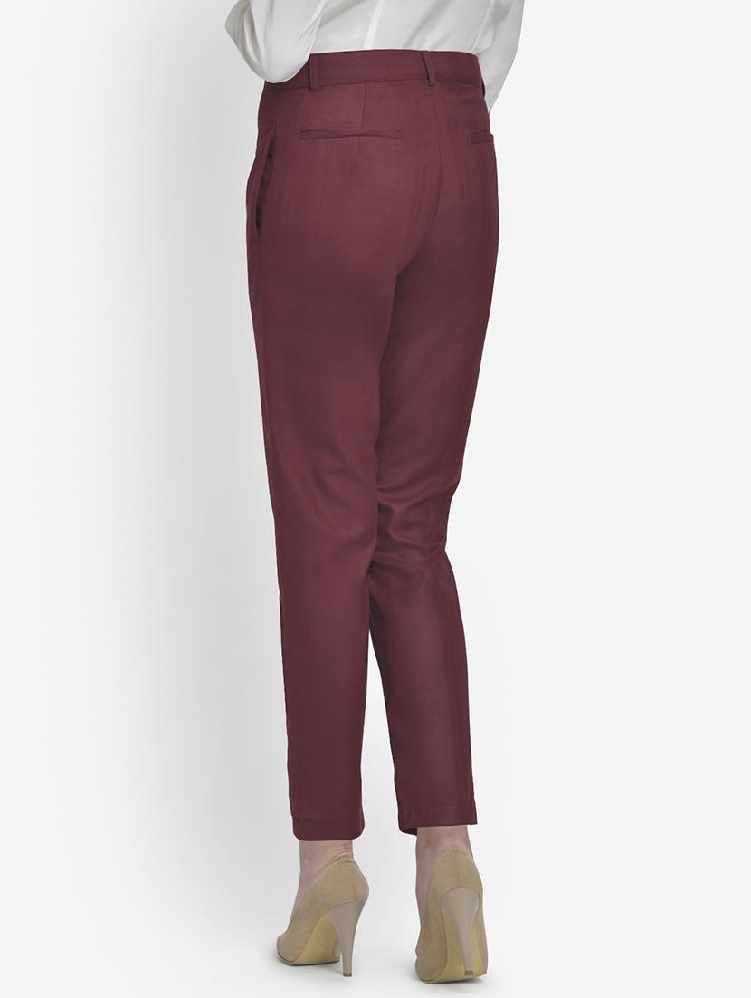 mid rise flat front trouser - 17018783 - Zoom Image - 4