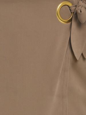 eyelet tie up wrap skirt - 17018785 - Standard Image - 5