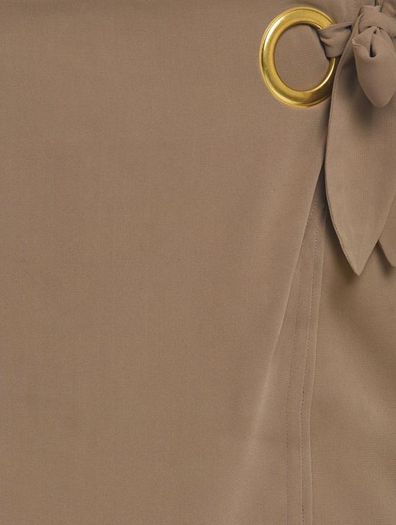 eyelet tie up wrap skirt - 17018785 - Zoom Image - 5