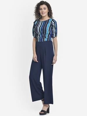 printed full leg jumpsuit - 17018788 - Standard Image - 3