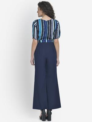 printed full leg jumpsuit - 17018788 - Standard Image - 4