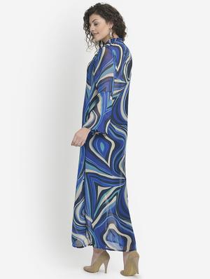 tie front bell sleeved shrug - 17018802 - Standard Image - 4