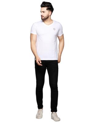 white solid t-shirt - 17019166 - Standard Image - 4