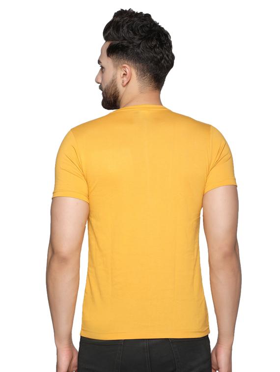 yellow solid t-shirt - 17019169 - Zoom Image - 2