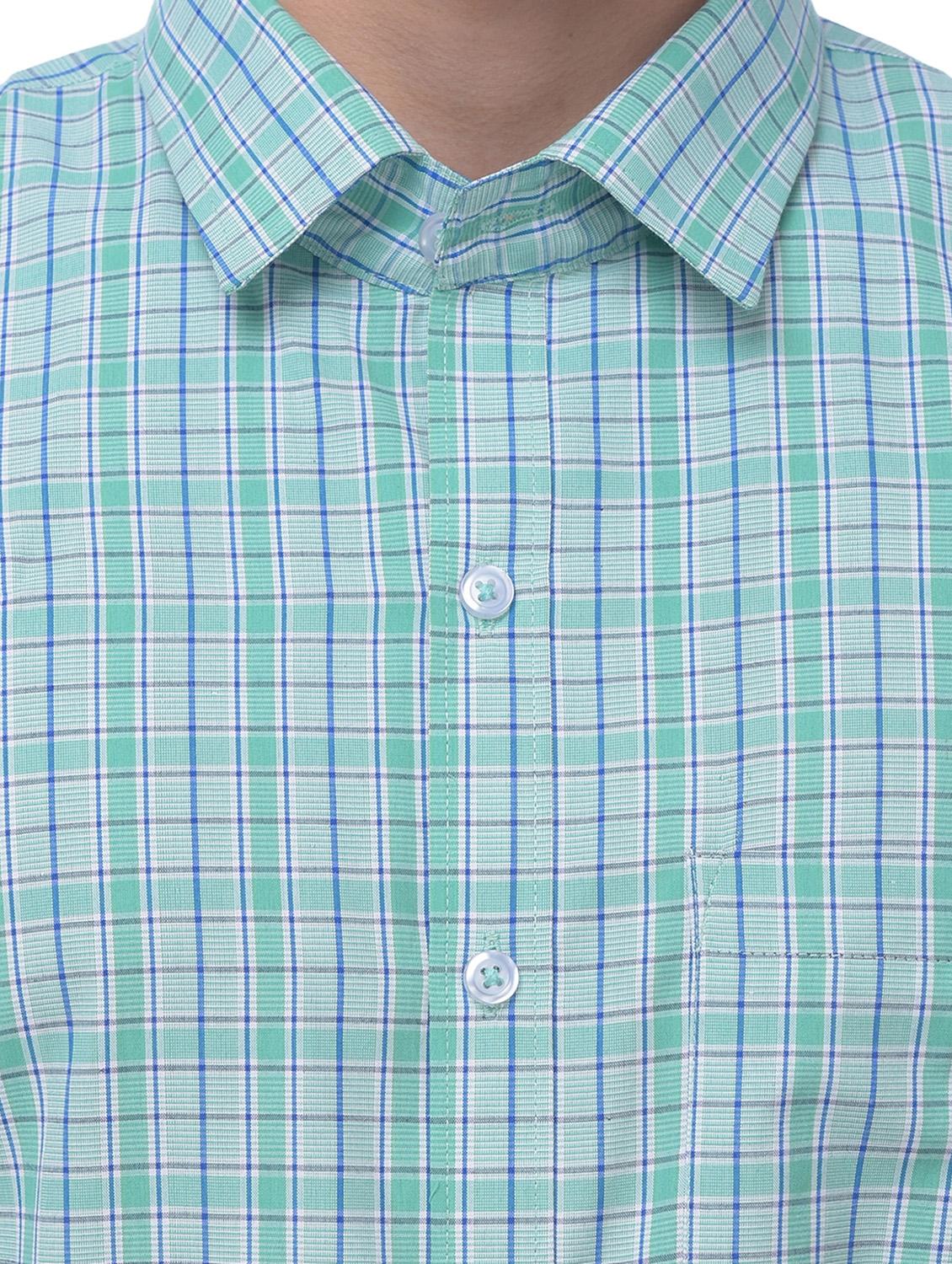 green checkered casual shirt - 17019262 - Zoom Image - 5