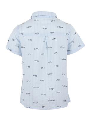blue cotton shirt - 17019758 - Standard Image - 2
