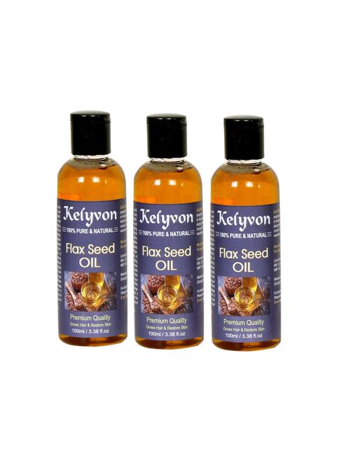 kelyvon flaxseed hair oil 300ml - 17019848 - Standard Image - 1